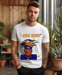 King Derrick Henry Baltimore Ravens Football 2024 logo shirt