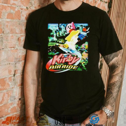 Kirby air ride cartoon shirt