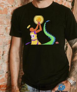 Kobe Bryant 24 Dragon Ball art shirt