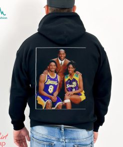 Kobe Bryant Magic Johnson and Lisa Leslie pic shirt