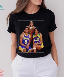 Kobe Bryant Magic Johnson and Lisa Leslie pic shirt