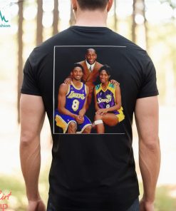 Kobe Bryant Magic Johnson and Lisa Leslie pic shirt