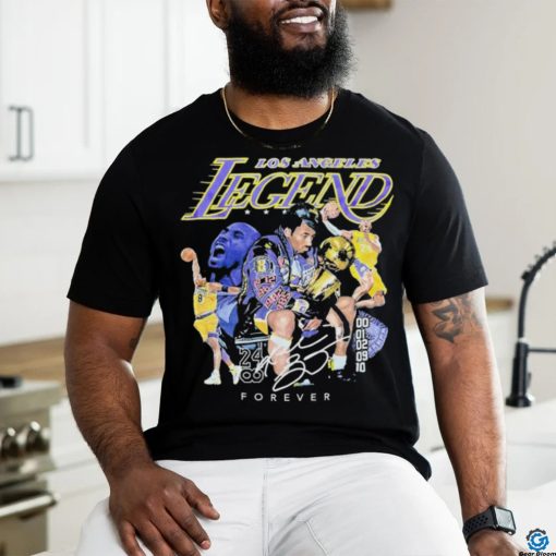Kobe The Los Angeles Legend Forever Graphic signature shirt