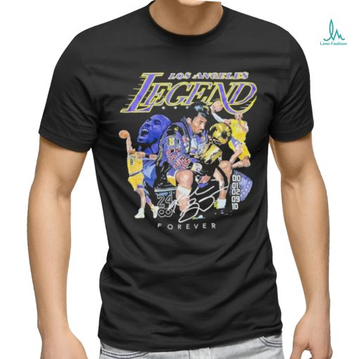 Kobe The Los Angeles Legend Forever Graphic signature shirt