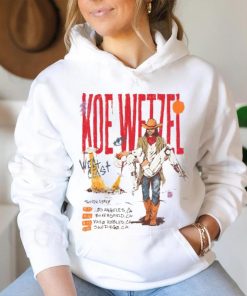 Koe Wetzel Tour 2024 West Coast Shirt