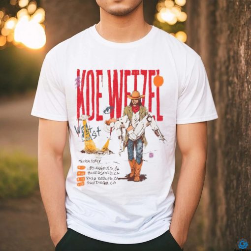 Koe Wetzel Tour 2024 West Coast Shirt