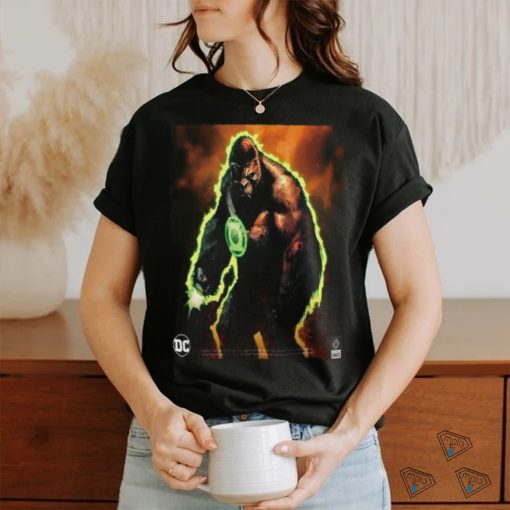 Kong As A Green Lantern On The Cover Of Justice League Vs Godzilla Vs Kong T shirt