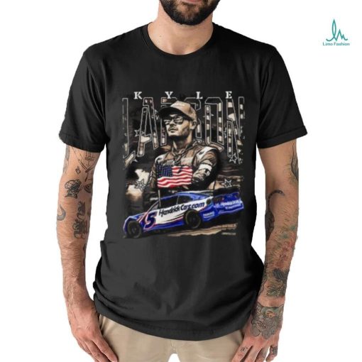 Kyle Larson Hendrick Motorsports Team Collection Green Military Shirt