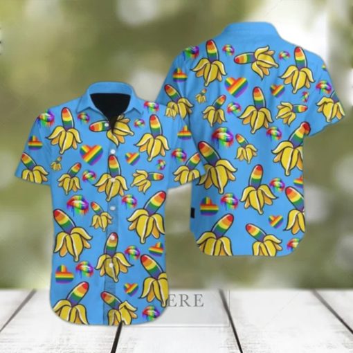 LGBT Pride Banana Trendy Hawaiian Shirt