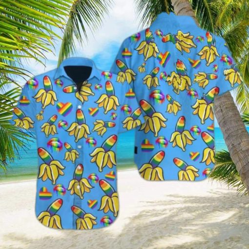 LGBT Pride Banana Trendy Hawaiian Shirt