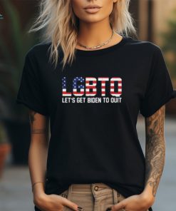 LGBTQ Lets Get Biden To Quit Shirt