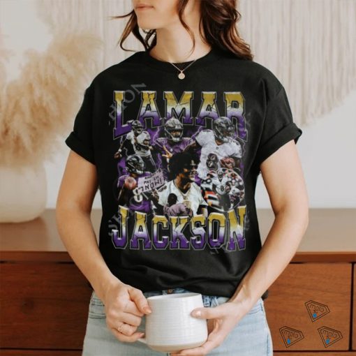 Lamar Jackson 90S Bootleg Vintage Style Baltimore Ravens T Shirt