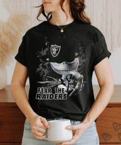 Las Vegas Raiders Jack Skellington Fear The Raiders Halloween Shirt