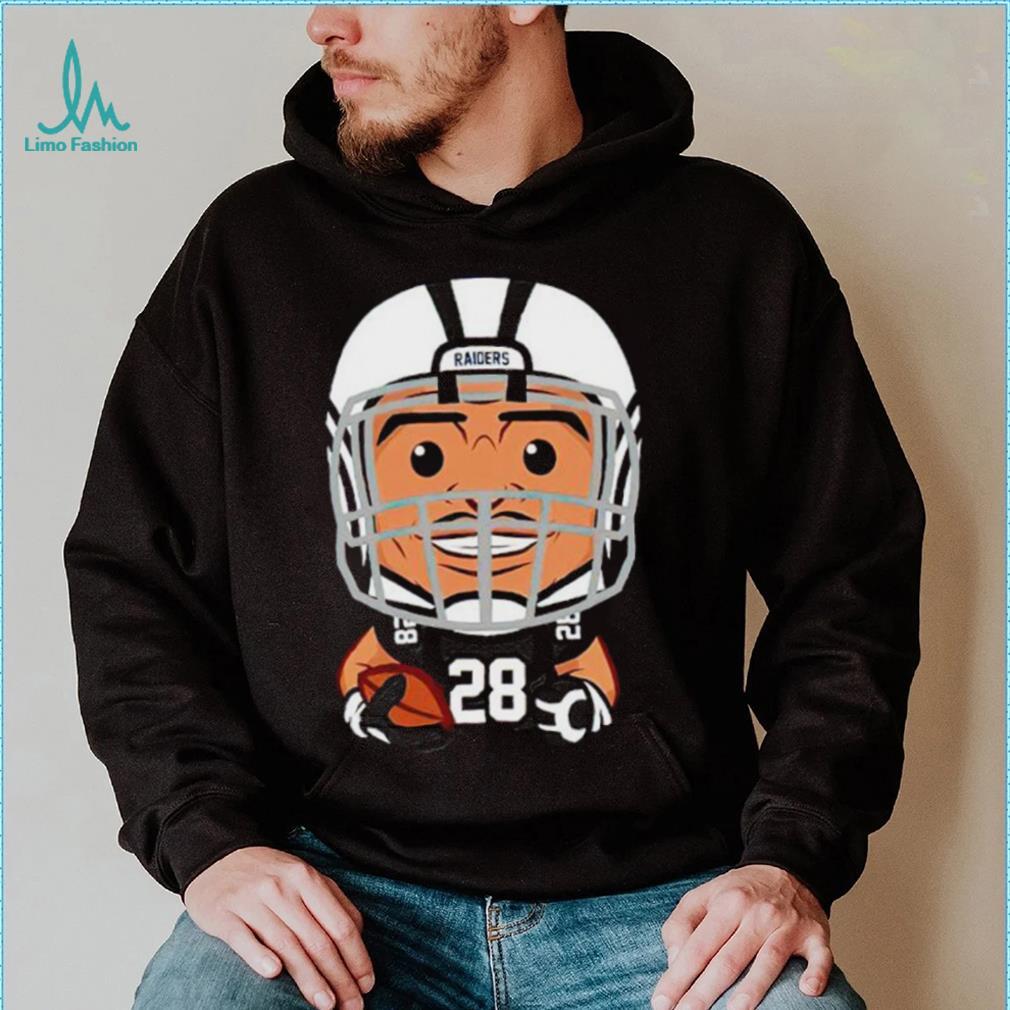 Las Vegas Raiders Josh Jacobs Chibi Football shirt Las Vegas Raiders Josh Jacobs Chibi Football shirt