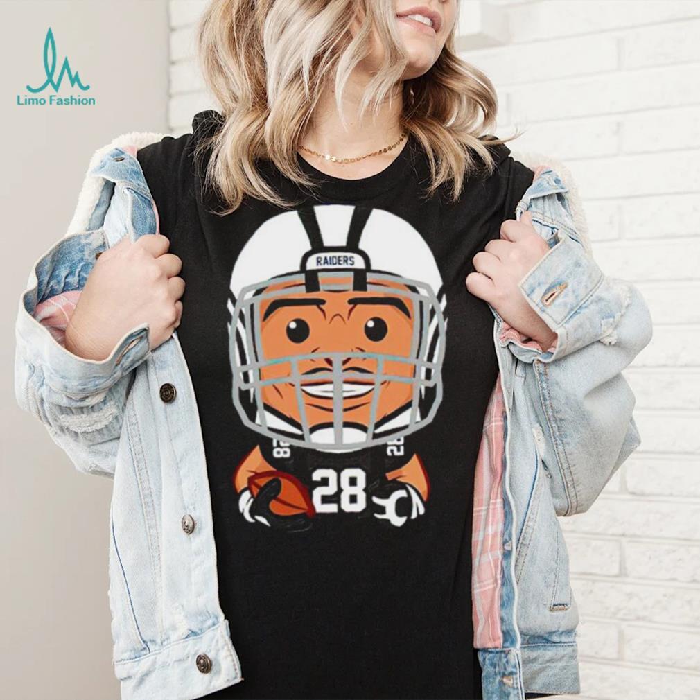 Las Vegas Raiders Josh Jacobs Chibi Football shirt Las Vegas Raiders Josh Jacobs Chibi Football shirt