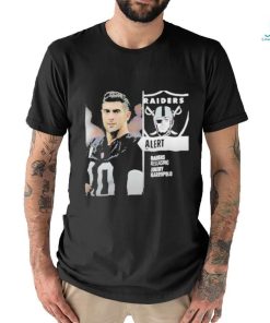 Las Vegas Raiders Officially Release Quarterback Las Vegas Raiders From Roster Latest News Update T shirt