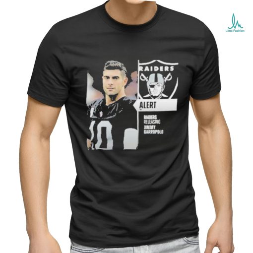 Las Vegas Raiders Officially Release Quarterback Las Vegas Raiders From Roster Latest News Update T shirt