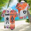 Washington Commanders VS NFL Green Bay Packers Mascot Palm Beach Hawaiian Shirt For Men And Women