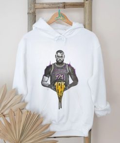 LeBron James Basketball Gold 40k T Shirt
