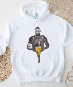 LeBron James Basketball Gold 40k T Shirt