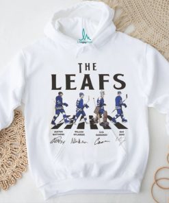 Leafs Walking Abbey Road Signatures Ice Hockey Shirt