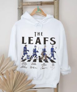 Leafs Walking Abbey Road Signatures Ice Hockey Shirt