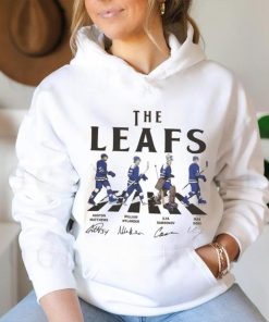 Leafs Walking Abbey Road Signatures Ice Hockey Shirt
