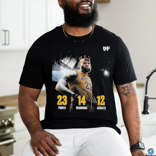 Lebron James Drops A Triple Double As The Lakers Beat The Grizzlies Shirt