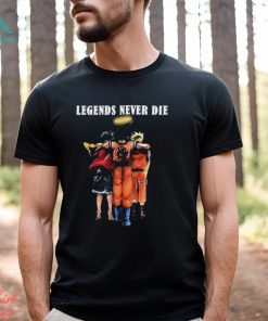 Legends Never Die Akira Toriyama Goku Vegeta And Luffy Shirt