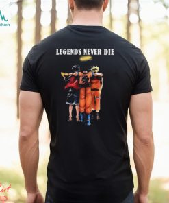 Legends Never Die Akira Toriyama Goku Vegeta And Luffy Shirt, hoodie, sweater, long sleeve and tank top Legends Never Die Akira Toriyama Goku Vegeta And Luffy Shirt