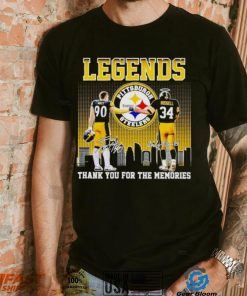 Legends T. J Watt and Andy Russell thank you for the memories shirt