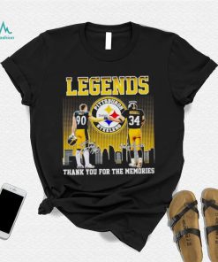 Legends T. J Watt and Andy Russell thank you for the memories shirt