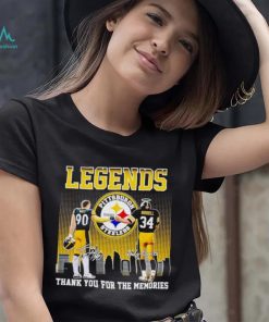 Legends T. J Watt and Andy Russell thank you for the memories shirt