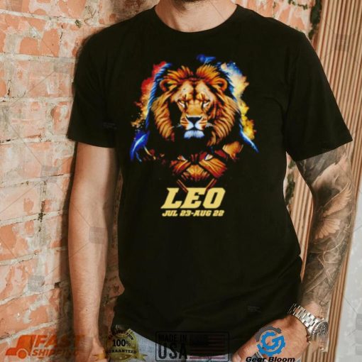 Leo Starsign Superhero shirt