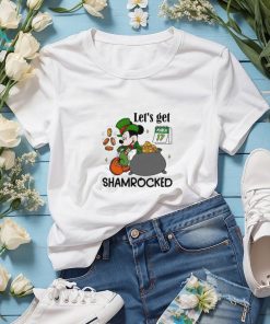 Let’s get shamrocked Mickey mouse St. Patrick’s Day shirt