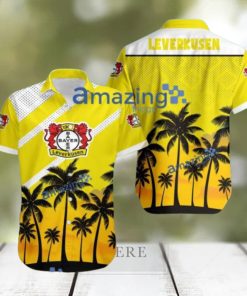 Leverkusen FC Logo Button Down Hawaiian Shirt Hip Summer Trend