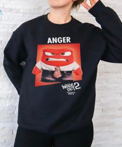 Lewis Black Voices Anger In Inside Out 2 Disney And Pixar Official Poster Shirt