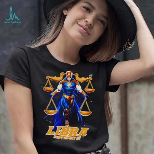 Libra Starsign Superhero shirt