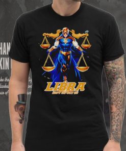 Libra Starsign Superhero shirt