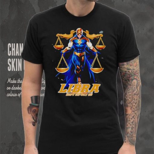 Libra Starsign Superhero shirt