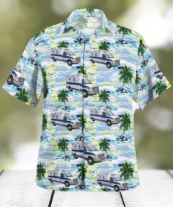 Lillington North Carolina Harnett County Emergency Services Hawaiian Shirt