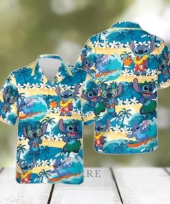 Lilo Stitch Beach Vacation Hawaiian Shirt Unique Gift