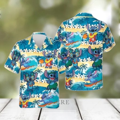 Lilo Stitch Beach Vacation Hawaiian Shirt Unique Gift