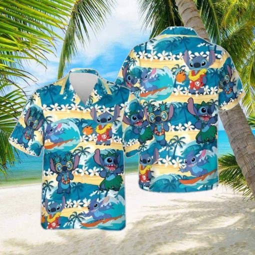 Lilo Stitch Beach Vacation Hawaiian Shirt Unique Gift