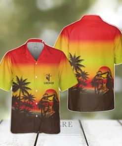 Lineman Sunset Pocket Hawaiian Shirt Beach Shirt For Men Women