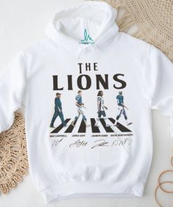 Lions Walking Abbey Road Signatures Football Shirt
