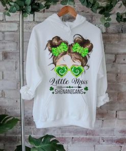 Little Miss Shenanigans St Patricks Day Kids Girls Toddler T Shirt