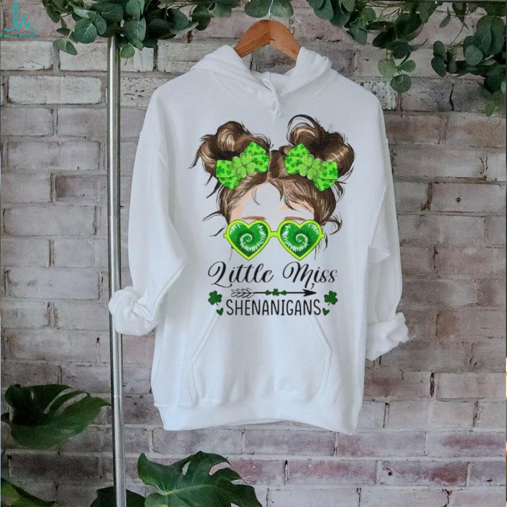 Little Miss Shenanigans St Patricks Day Kids Girls Toddler T Shirt Little Miss Shenanigans St Patricks Day Kids Girls Toddler T Shirt