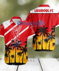 Liverpool FC Logo Button Down Hawaiian Shirt Hip Summer Trend