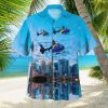 Busch Light Hawaiian Shirt Special American Flag